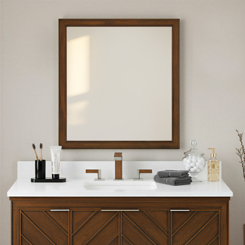 LaRay 22 Wood Mirror, 28 x .875 x 30