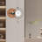 Metal Wall Clock With Pendulum