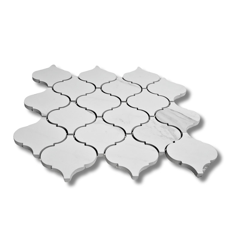 Arabesque 9.1"x10.3" Porcelain Mosaic Wall & Floor Tile