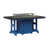 Plateau martelé noir avec base bleu pacifique sélectionné