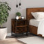 40cm W Metal Bedside Table-540651749-567732950