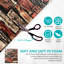 10 x 3 x 3 carreaux de brique autocollant mural papier peint panneau de mousse 13,8 x 15,2 po