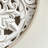 Distressed White Floral 3Piece Carved Wood Wall Decor Set