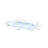Hibiscus Acrylic Rectangle Decorative Tray-93454237-93454242