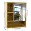 Wall Medicine Cabinet Mirror Door With Storage Shelves Adjustable Shelf