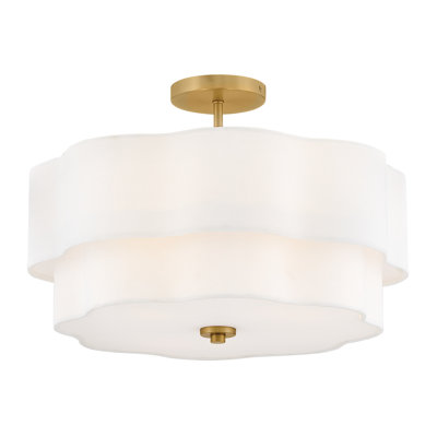 Hinkley Gwen Medium Semi-Flush Mount