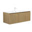 Meuble-lavabo mural simple 48 po avec plateau en résine-122928754-122928753