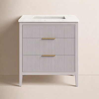 Bilroy 30" Oak Single Bathroom Vanity