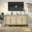 Buffet 59 po en rotin 59 po avec 4 portes Naturel-2011726585-2011726586
