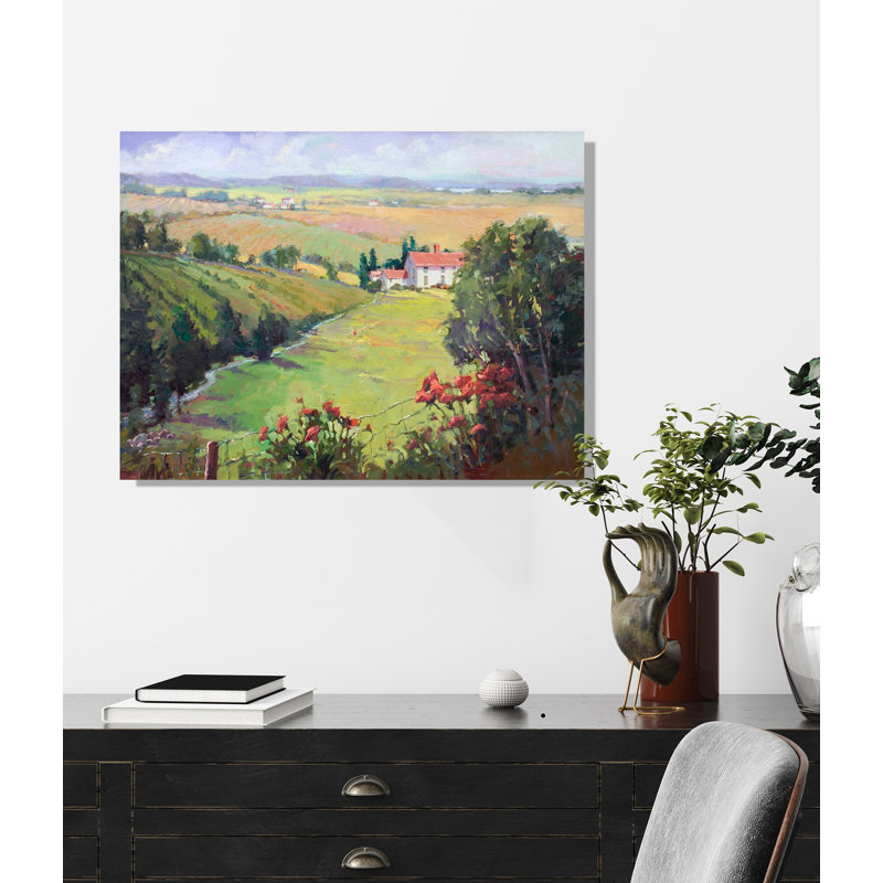 Print by John Beard, 30" H x 40" W x 2" D, Wrapped Canvas