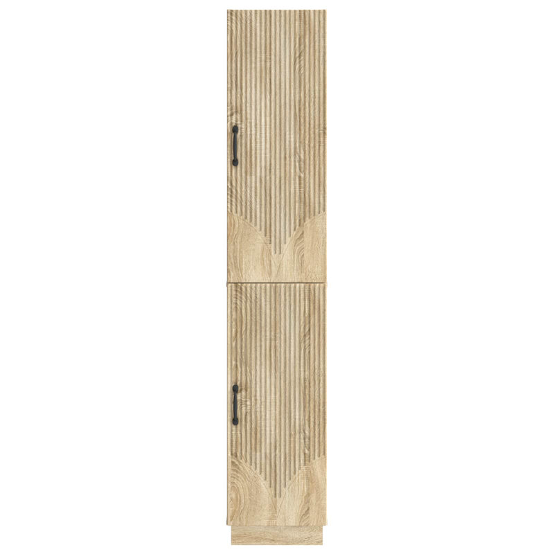 2 -Door 4 Storage Cabinet, Sonoma Oak