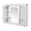 Armoire à pharmacie murale avec 4 tablettes-864739314