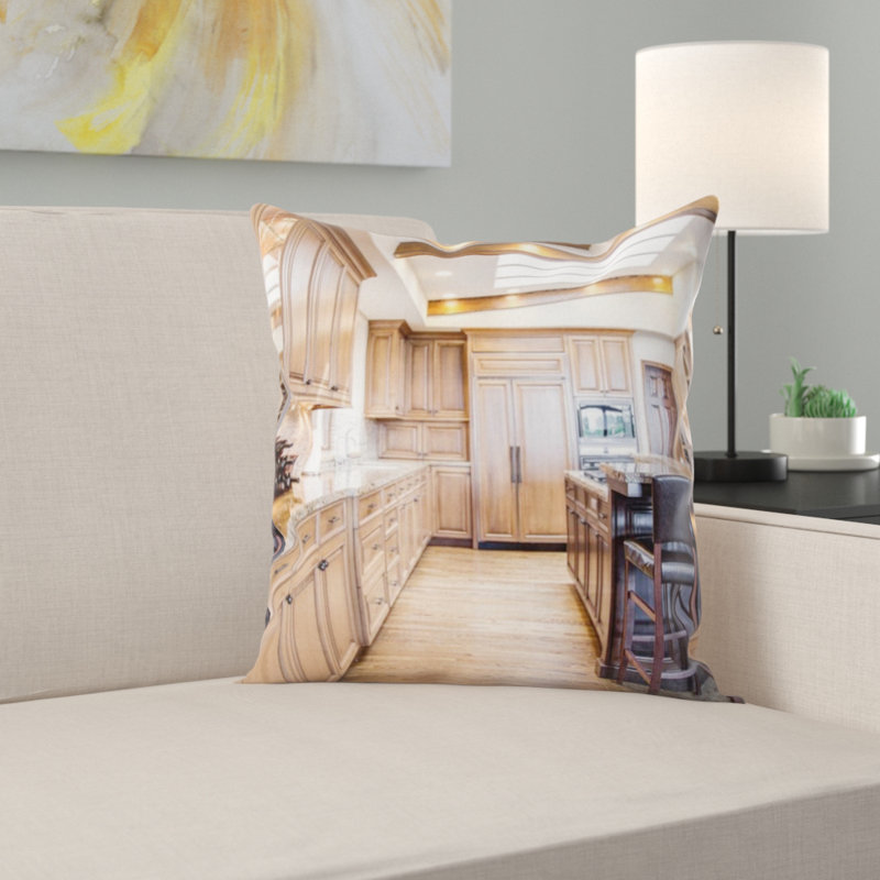 Microsuede Throw Pillow