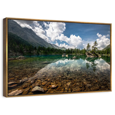 Paysage de lac tranquille