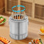 Portable Barbecue Charcoal Barrel Grill With Grilling Accessories Set