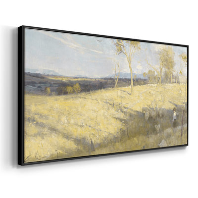Série paysage - DCCDXCIX - Toile tendue avec châssis tendue, prête à être accrochée