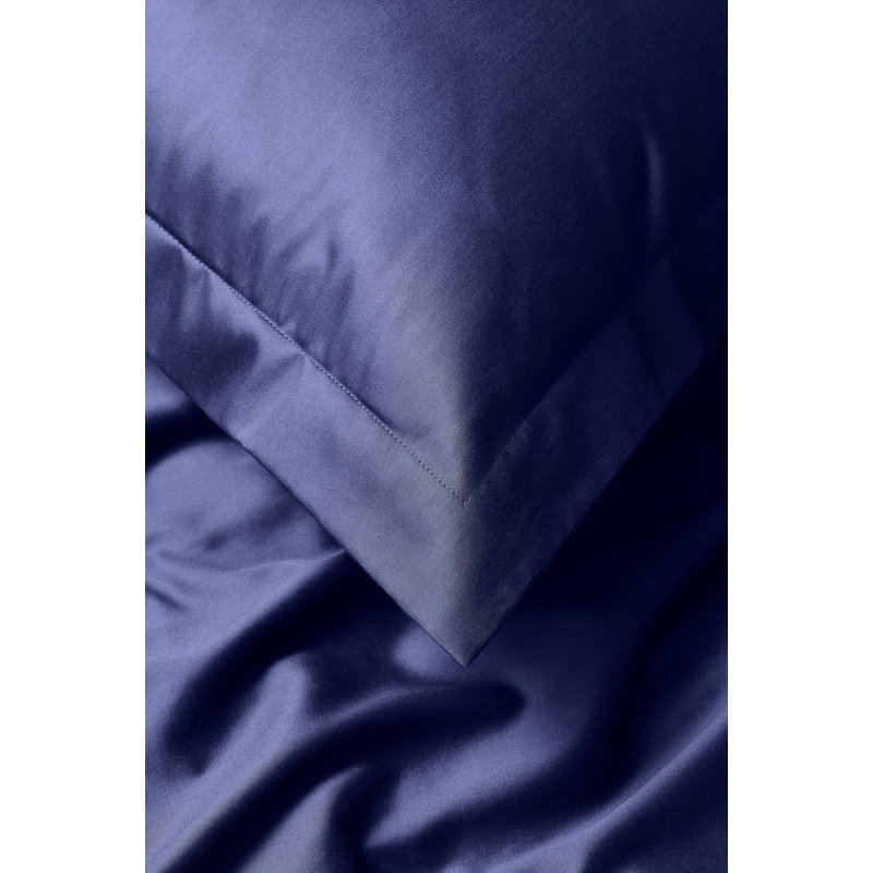Cotton Solid Colour Duvet Cover Set with Pillowcases