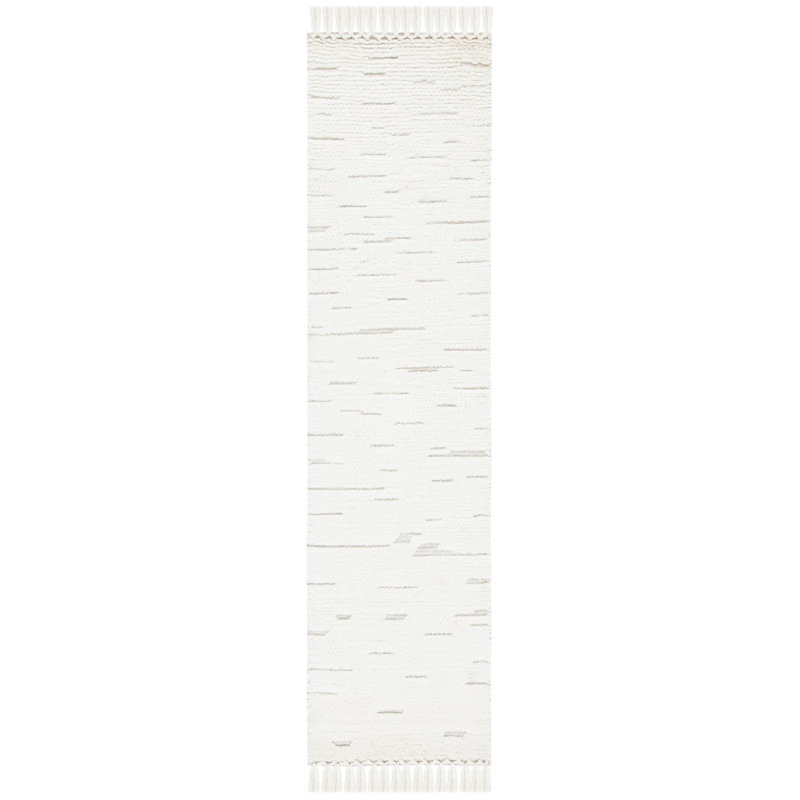Casablanca Hand Woven Wool Rug, Runner 2'3" x 8'