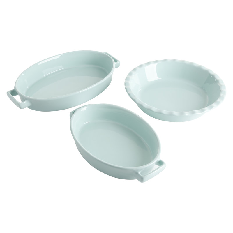 Martha Stewart 3 Piece Stoneware Bakeware Set
