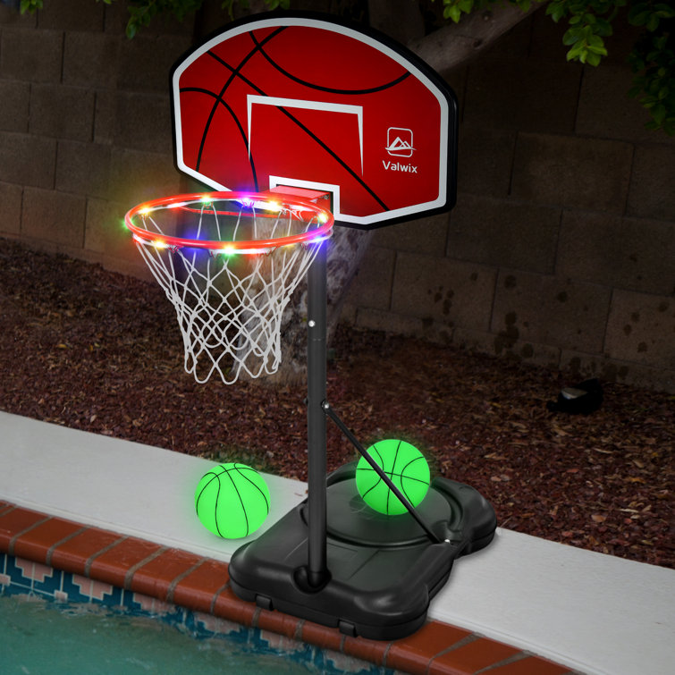 Skip Ball For Kids Adults-foldable Hoop Colorful Light Flashing