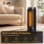 ZAFRO 1500 BTU Electric High Efficiency Compact Space Heater