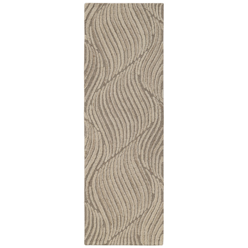 Dusk Hand Tufted Wool Indoor Rug, 2'6x8'