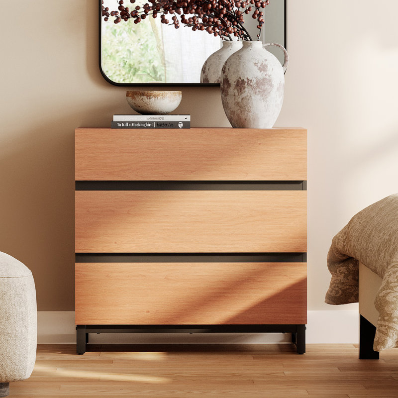 Commode d'appoint Aadam, Moka