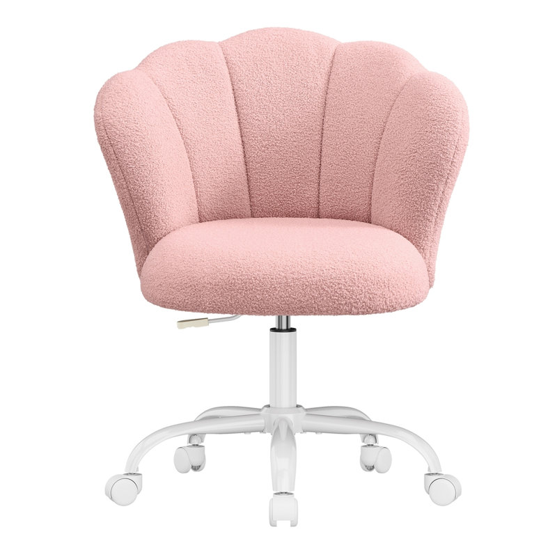 Upholstered Swivel Slipper Chair