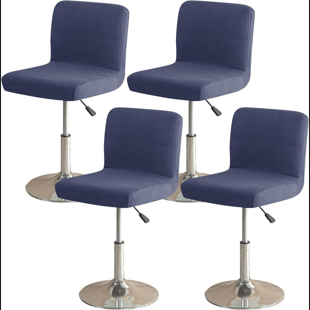 Seat Covers Square Barstool Covers Cotton Duck Yellow Square