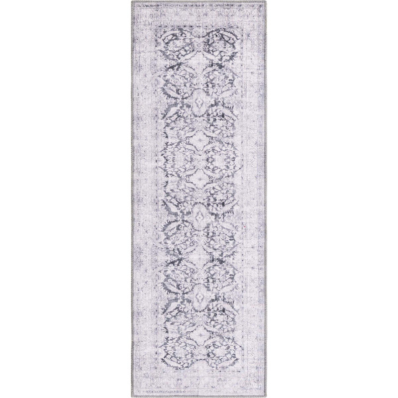 Heyde Chenille Oriental Indoor Rug, Runner 2' x 6'