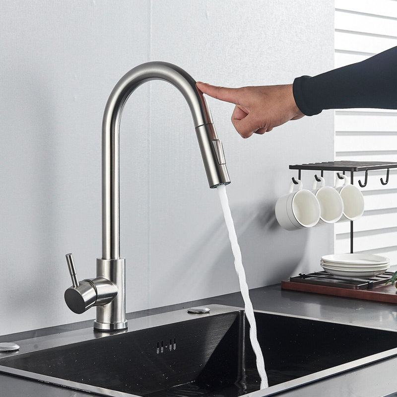 Robinet d'évier de cuisine tactile