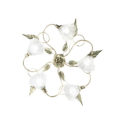 Glass Flush Mount