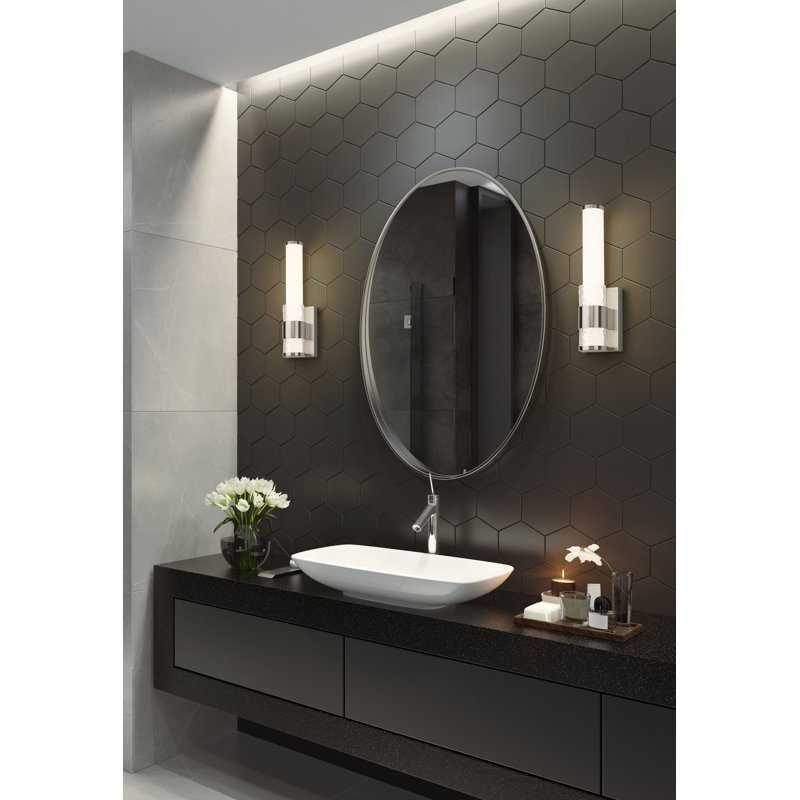 Atchley 1 Light Wall Sconce, Brushed Nickel