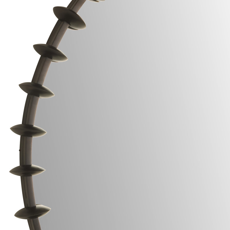 Pira Round Iron Mirror