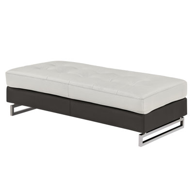 Canapé modulaire en cuir véritable gris avec base et pieds en bois massif, structure de siège très spacieuse, confort étincelant