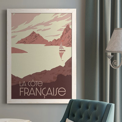 French Coast II, reproduction d'art sur toile
