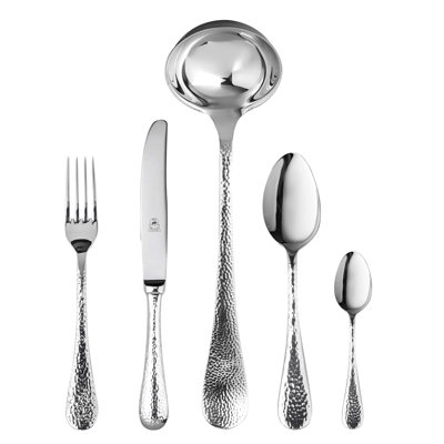 Epoque Flatware Set with H/H Knives - 48 Pieces - Stainless Steel