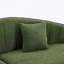 108 Curved Four-Seat Sofa with Chenille Fabric-2120967756