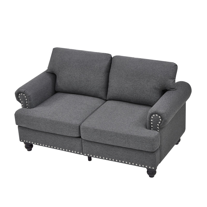 Canapé en tissu Modern, Gris
