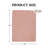 Peace Nest Soft Chenille Chunky Knit Throw Blanket Cozy Textured Blanket (Pink)-116192688