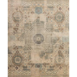Geometric Area Rug in Beige