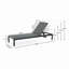Chaise longue (ensemble de 2)
