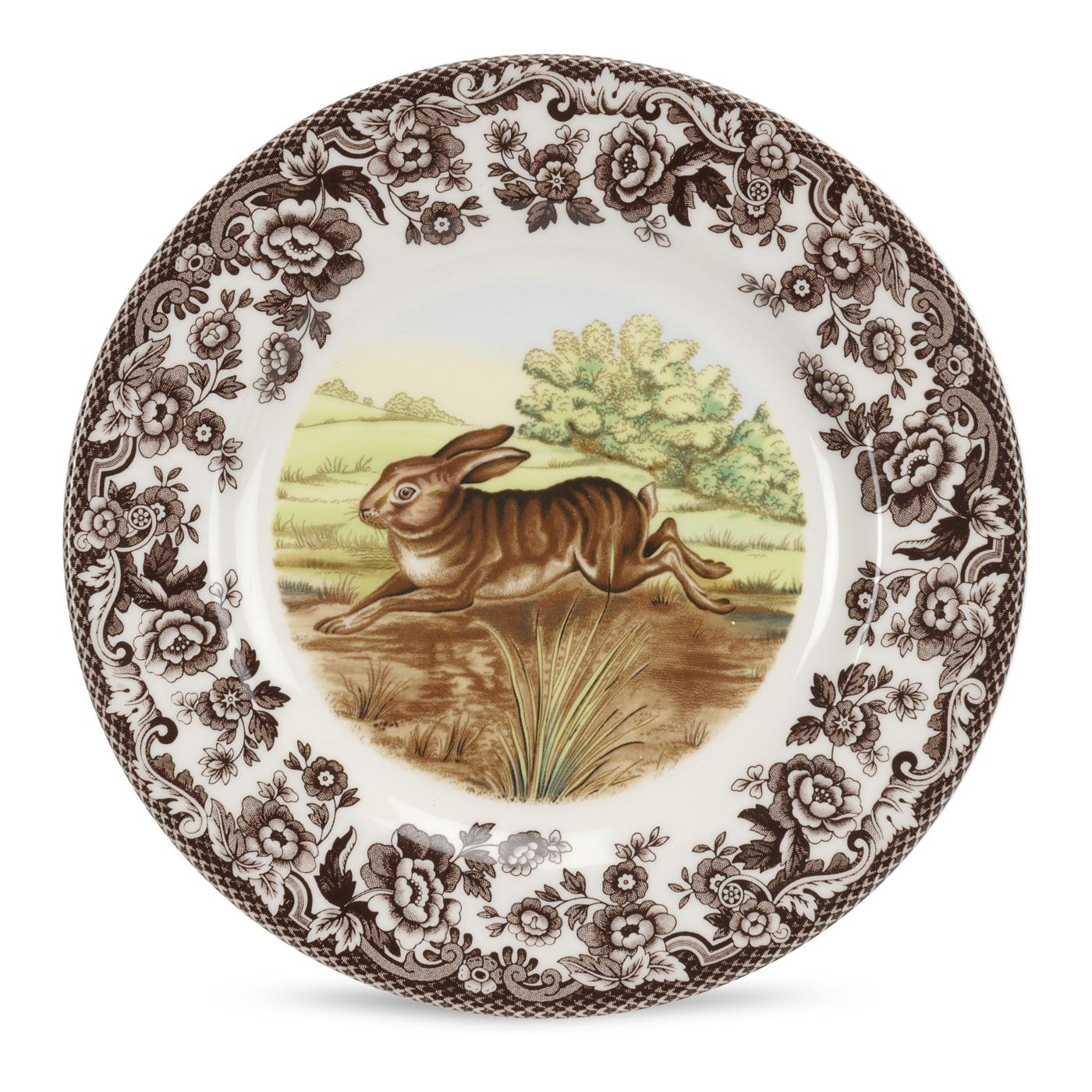 Spode Woodland Salad Plate 8" Rabbit