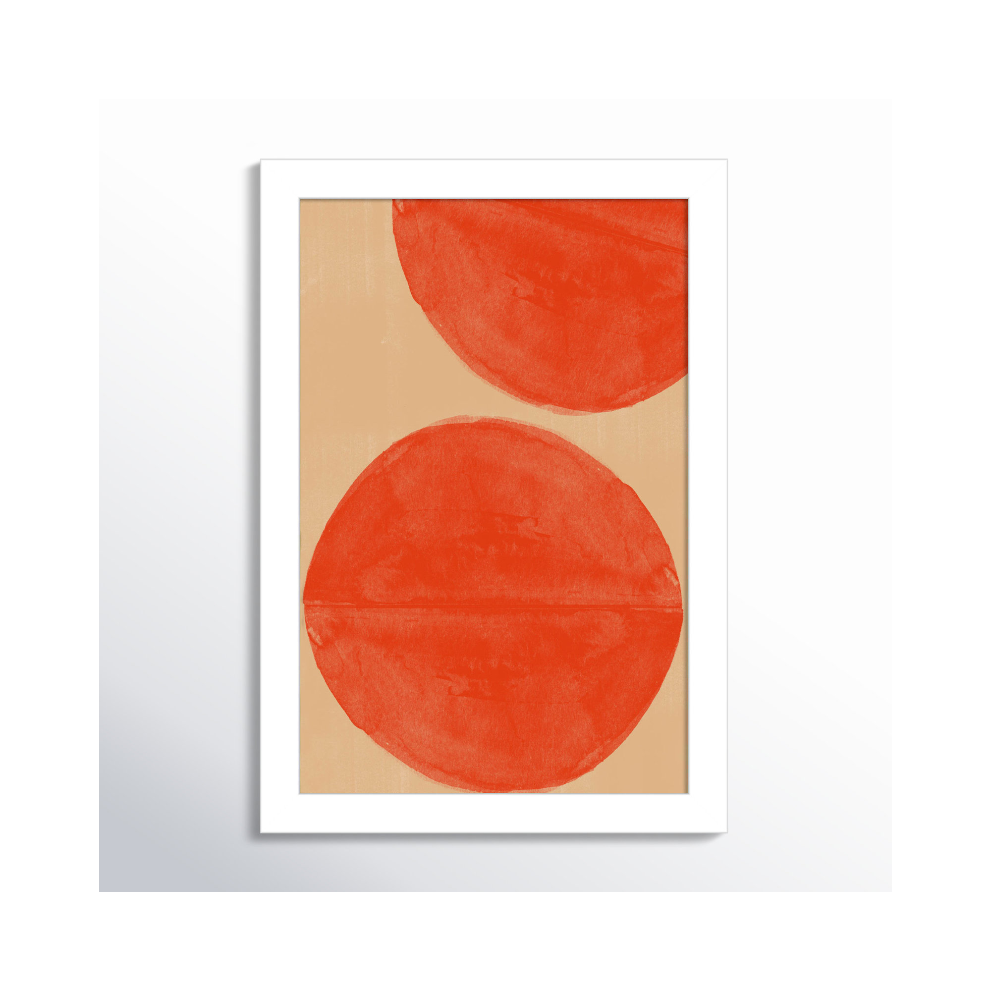Separation by The MIUUS STUDIO Wood Framed Wall Art Print, 13" H x 9" W, Black