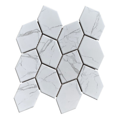 3" x 3" Porcelain Novelty Mosaic Wall & Floor Tile