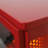17 Inch Freestanding Electric Fireplace Stove Heater With 3D Flame Effect,Classic Red-669569157