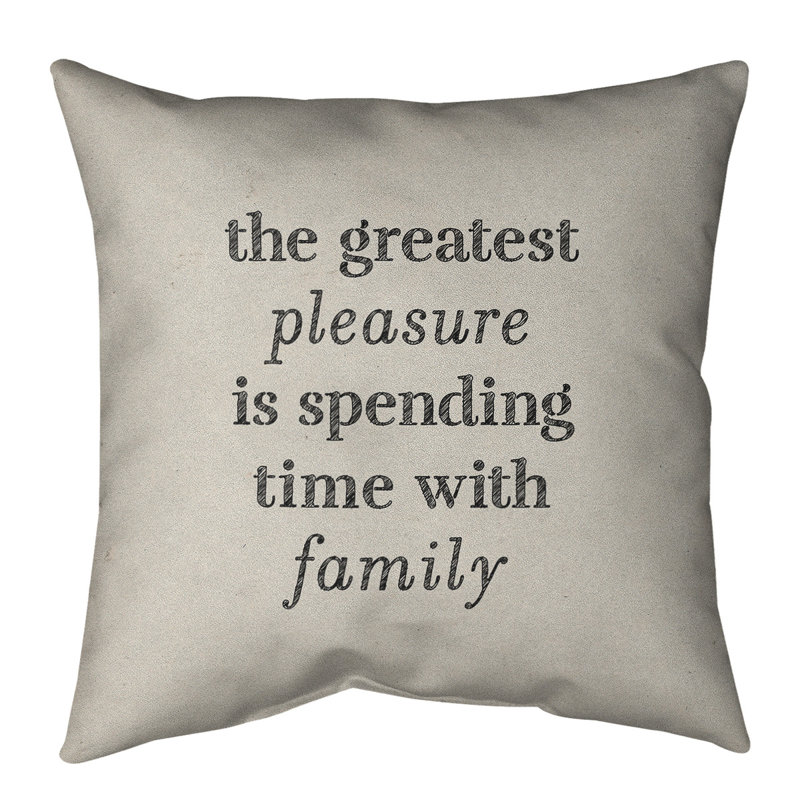Floor Pillow, 40" x 40", White/Black