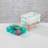 Sterilite Convenient Home 3-Tiered Stack Carry Storage Box, Clear