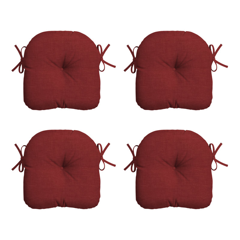 ARDEN Outdoor Seat Cushion, Red
