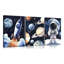 3 Piece Wrapped Canvas Print-1108922443